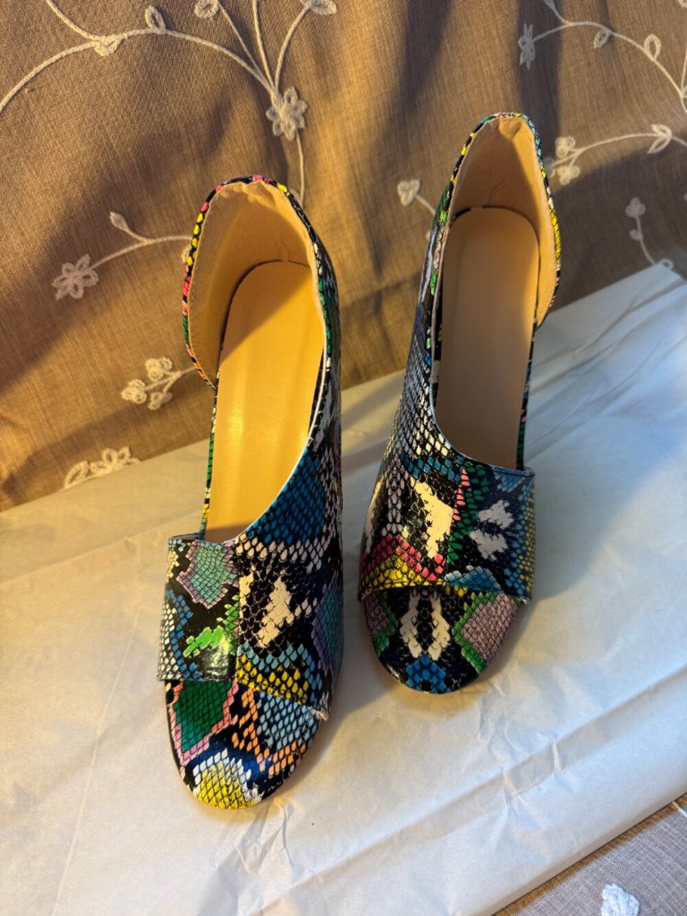 Multi Color Heels - Picture 2 of 5